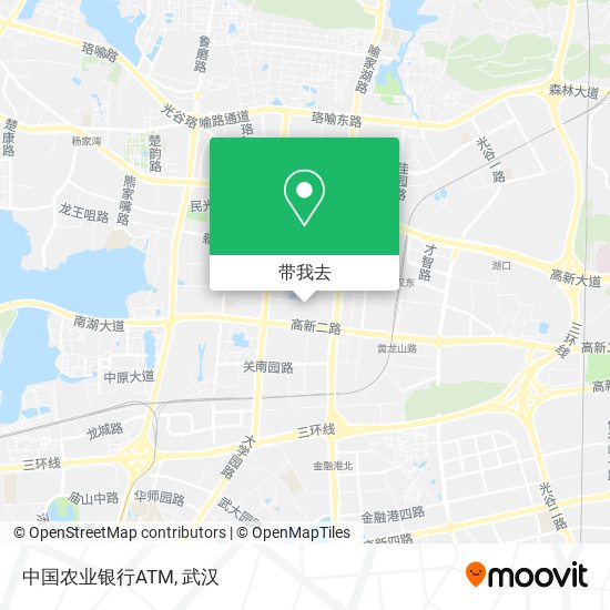 中国农业银行ATM地图