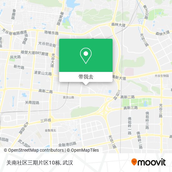 关南社区三期片区10栋地图