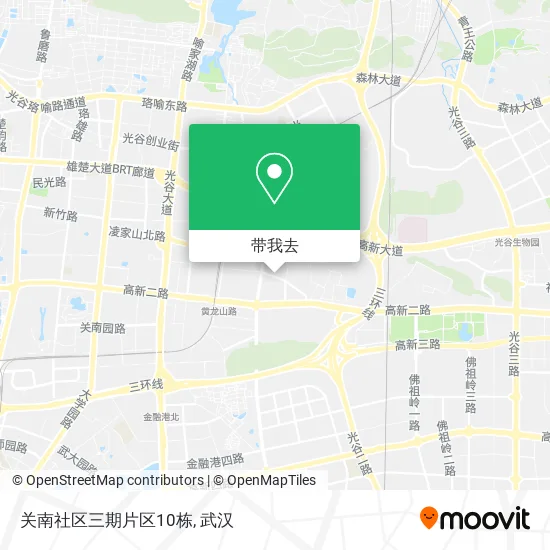 关南社区三期片区10栋地图