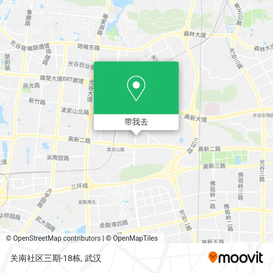 关南社区三期-18栋地图