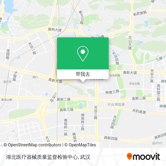 湖北医疗器械质量监督检验中心地图