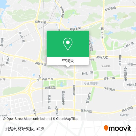 荆楚药材研究院地图