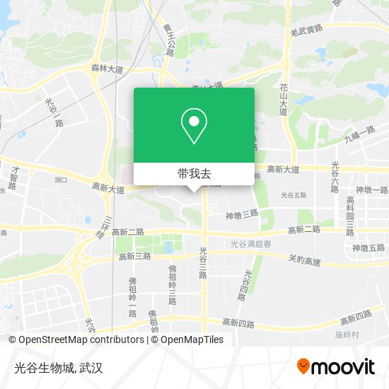 光谷生物城地图