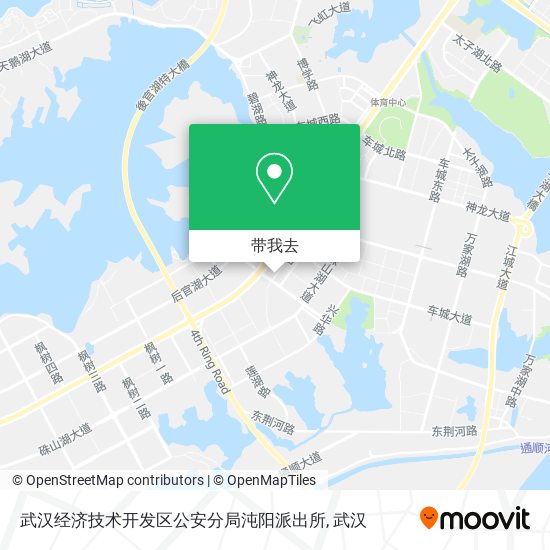 武汉经济技术开发区公安分局沌阳派出所地图