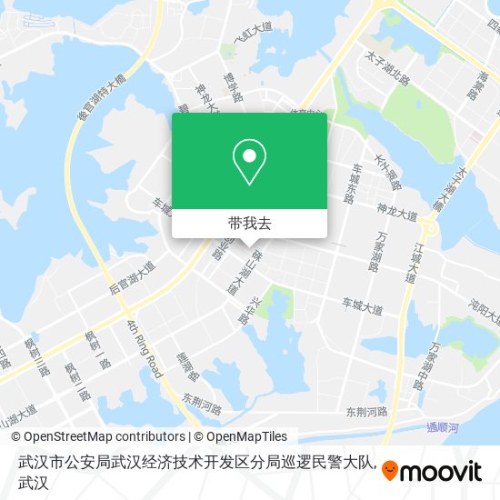 武汉市公安局武汉经济技术开发区分局巡逻民警大队地图