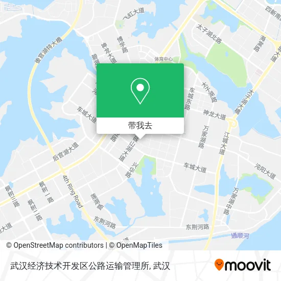 武汉经济技术开发区公路运输管理所地图