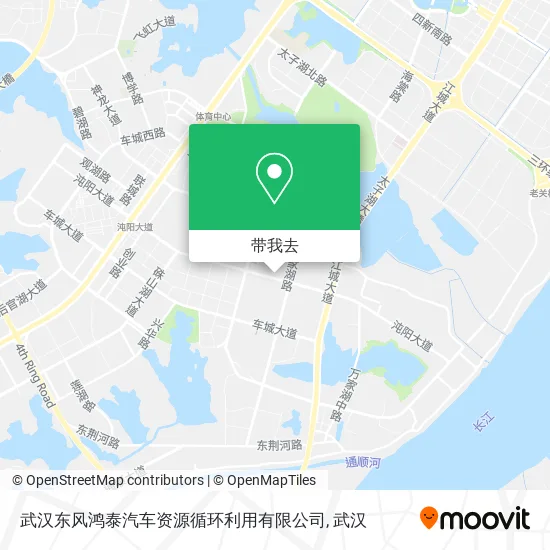 武汉东风鸿泰汽车资源循环利用有限公司地图