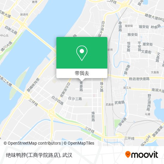 绝味鸭脖(工商学院路店)地图