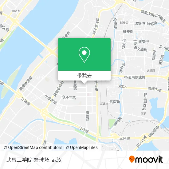 武昌工学院-篮球场地图