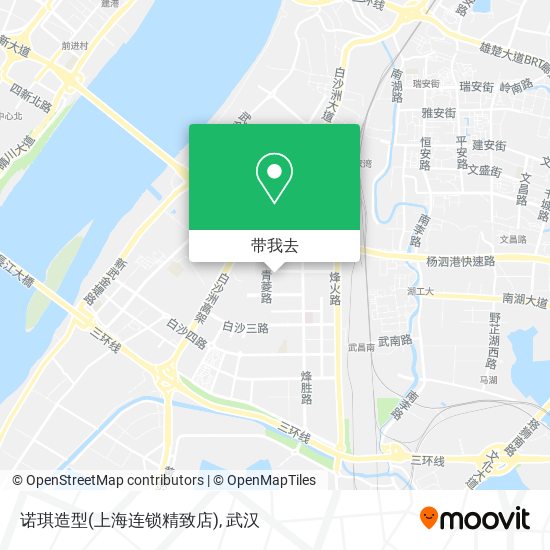 诺琪造型(上海连锁精致店)地图