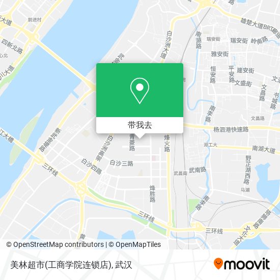 美林超市(工商学院连锁店)地图