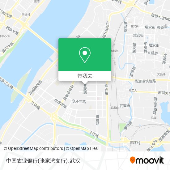 中国农业银行(张家湾支行)地图