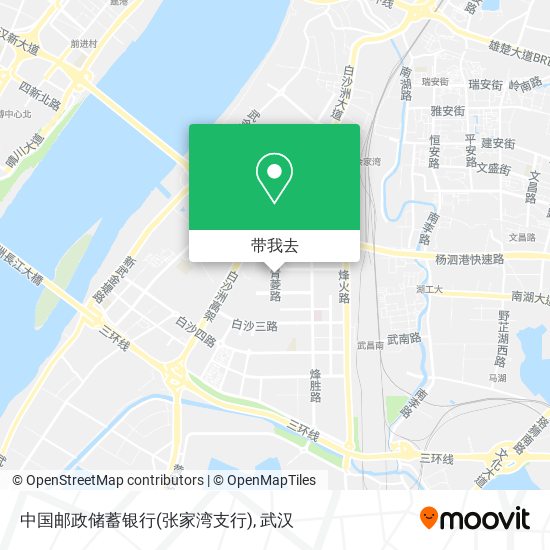 中国邮政储蓄银行(张家湾支行)地图