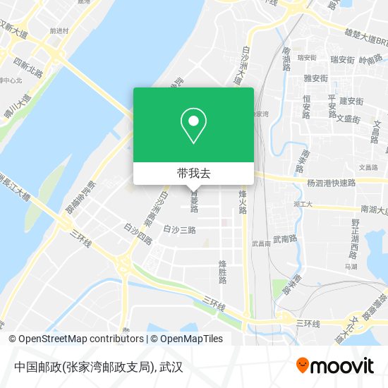 中国邮政(张家湾邮政支局)地图