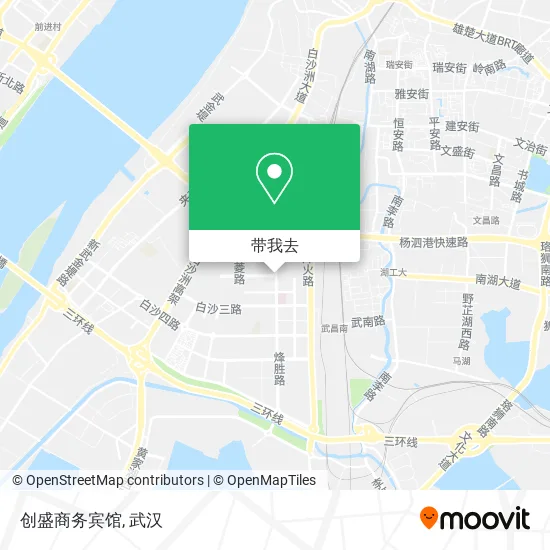 创盛商务宾馆地图