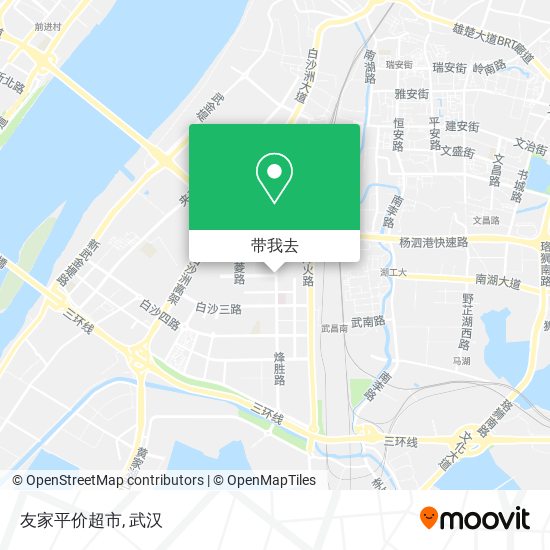 友家平价超市地图