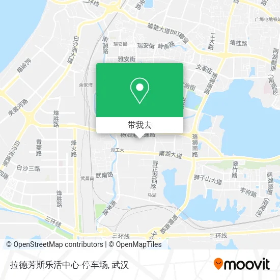 拉德芳斯乐活中心-停车场地图