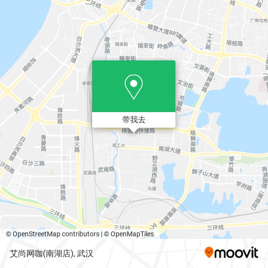 艾尚网咖(南湖店)地图