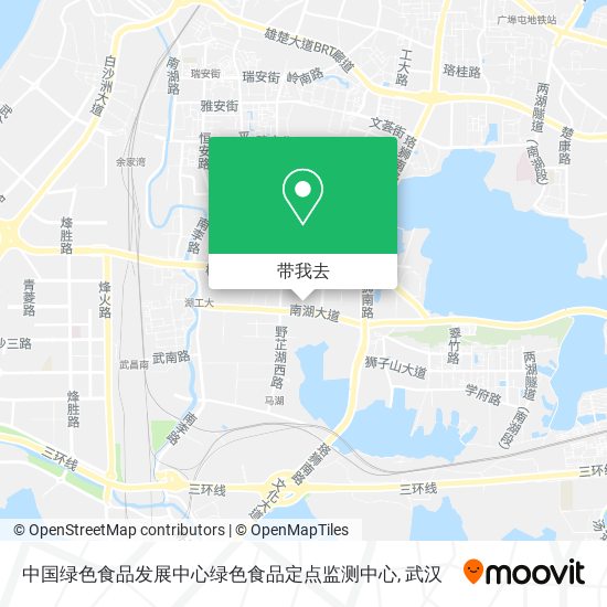 中国绿色食品发展中心绿色食品定点监测中心地图