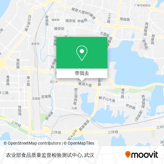 农业部食品质量监督检验测试中心地图