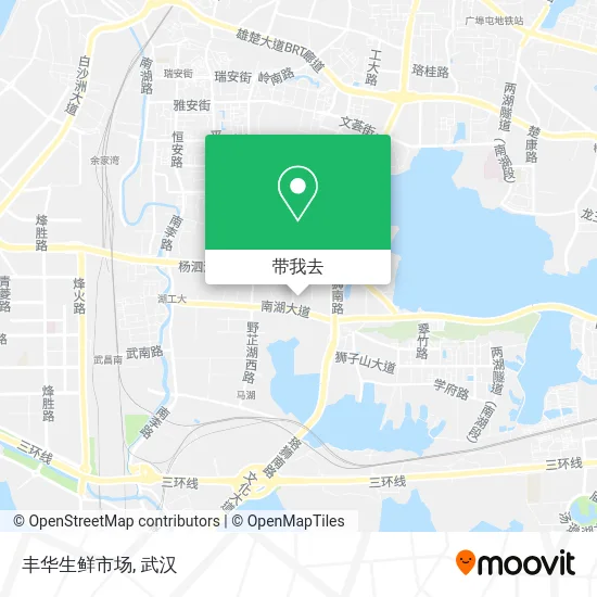 丰华生鲜市场地图