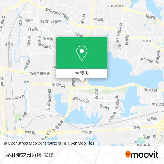 格林泰花园酒店地图