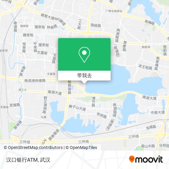 汉口银行ATM地图
