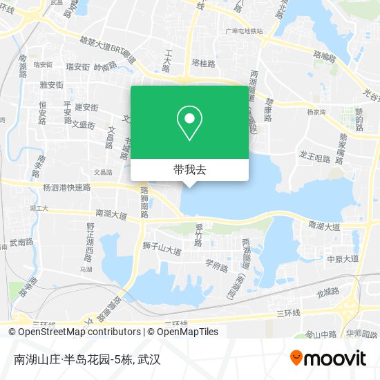 南湖山庄·半岛花园-5栋地图