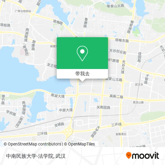 中南民族大学-法学院地图