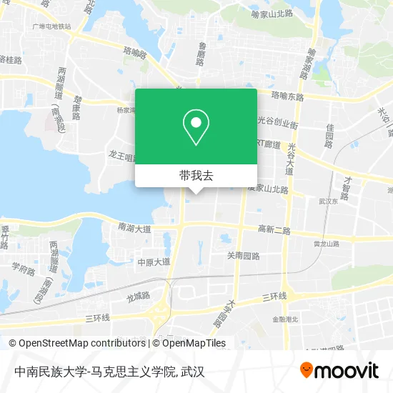 中南民族大学-马克思主义学院地图