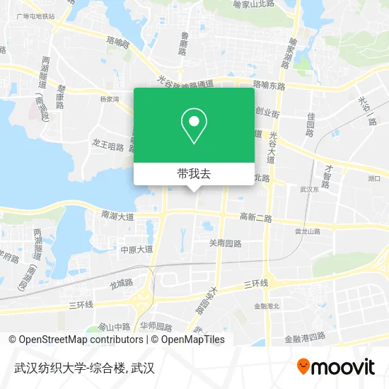 武汉纺织大学-综合楼地图