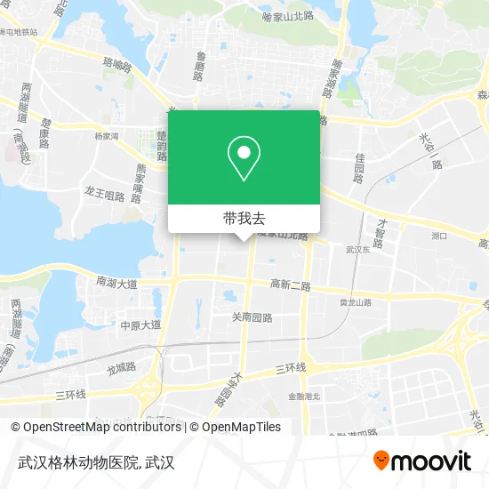 武汉格林动物医院地图