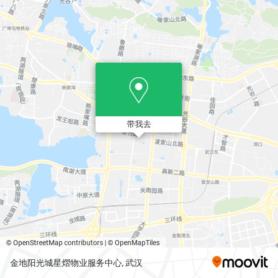 金地阳光城星熠物业服务中心地图