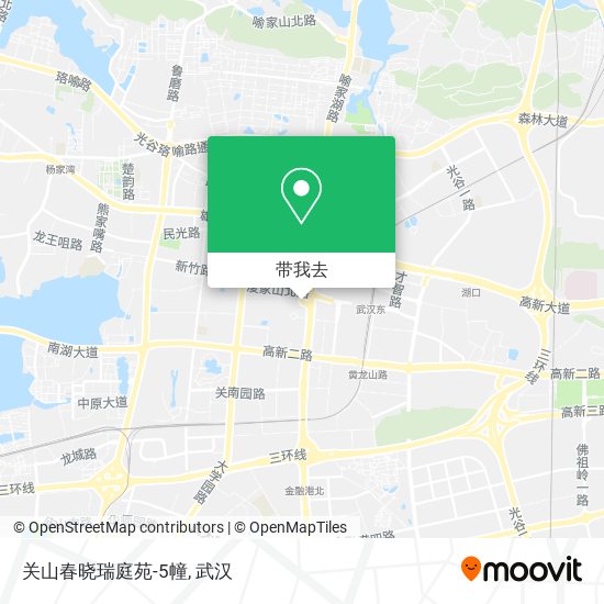 关山春晓瑞庭苑-5幢地图