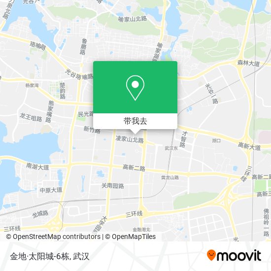 金地·太阳城-6栋地图