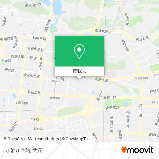 加油加气站地图