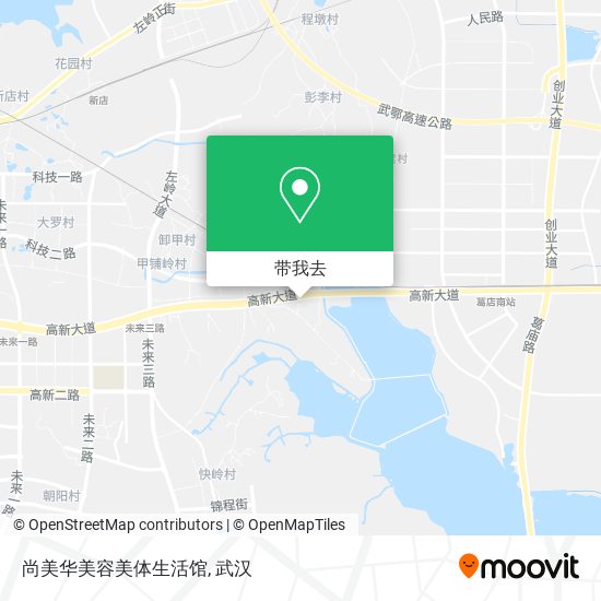 尚美华美容美体生活馆地图