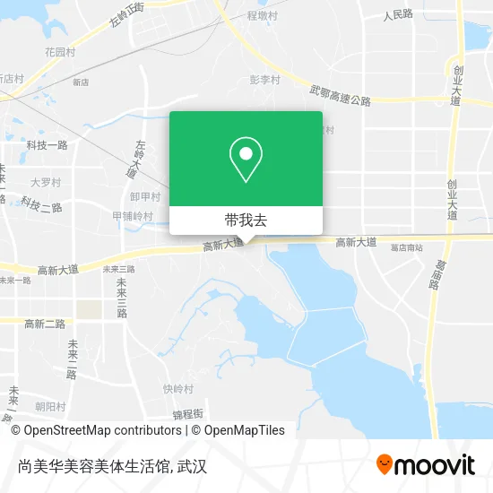 尚美华美容美体生活馆地图