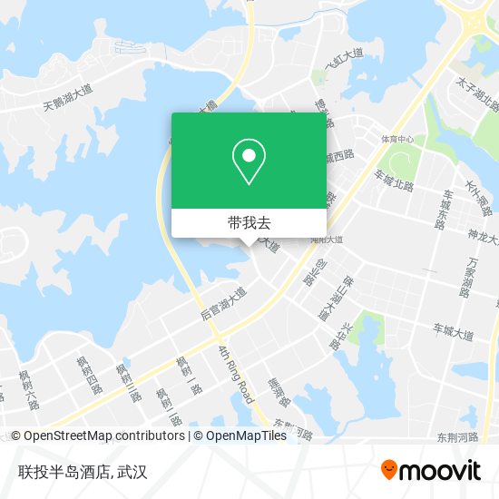 联投半岛酒店地图