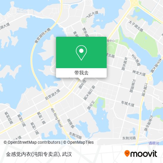金感觉内衣(沌阳专卖店)地图