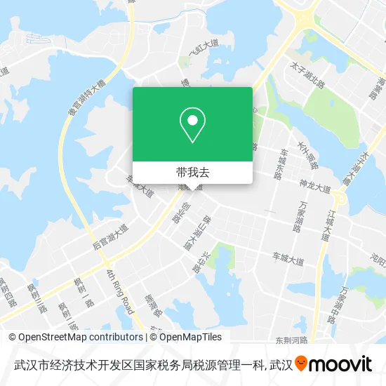 武汉市经济技术开发区国家税务局税源管理一科地图