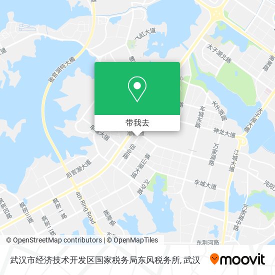 武汉市经济技术开发区国家税务局东风税务所地图