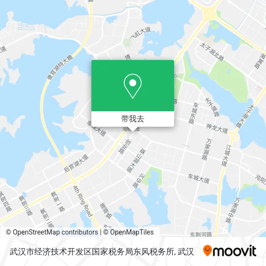 武汉市经济技术开发区国家税务局东风税务所地图