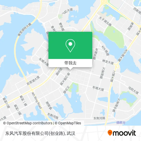 东风汽车股份有限公司(创业路)地图