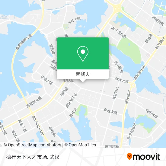 德行天下人才市场地图