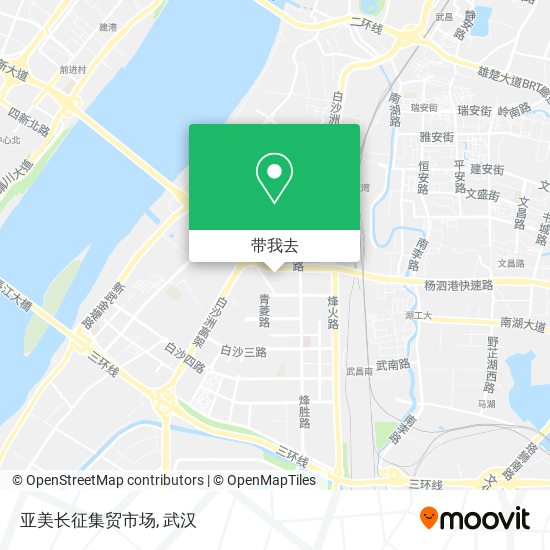亚美长征集贸市场地图