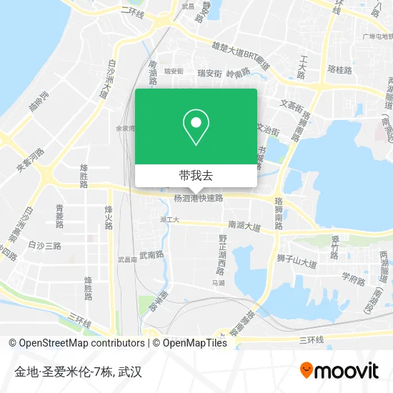 金地·圣爱米伦-7栋地图