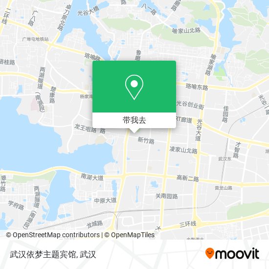 武汉依梦主题宾馆地图