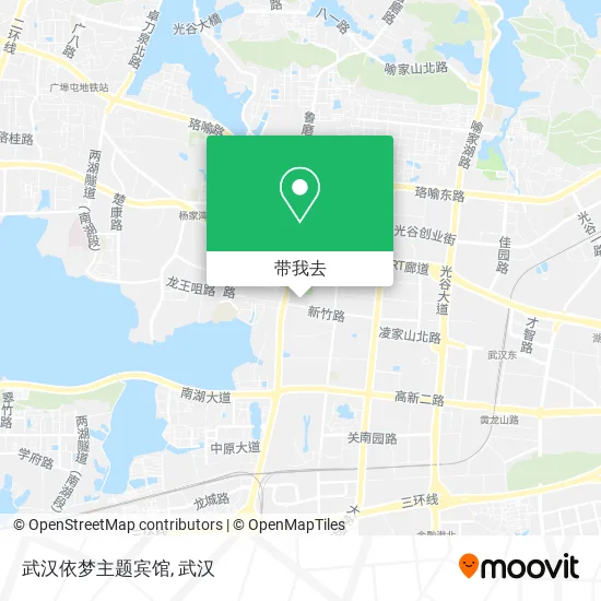 武汉依梦主题宾馆地图
