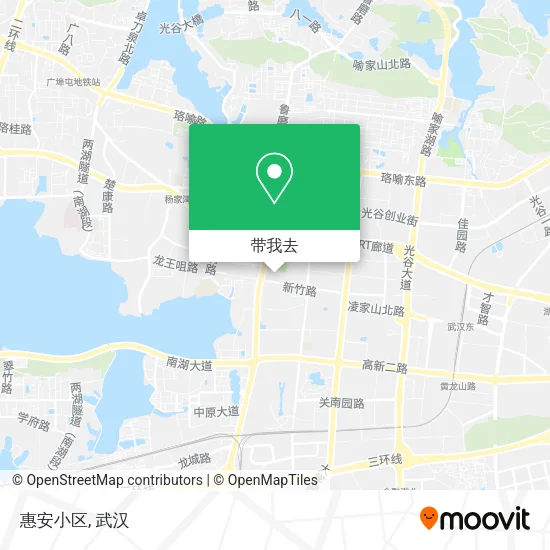惠安小区地图